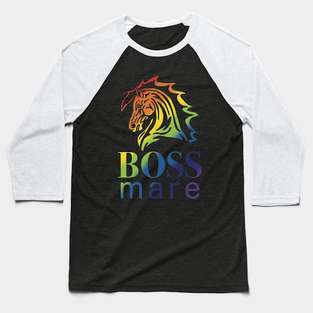 Boss mare (r) Baseball T-Shirt by Shyflyer